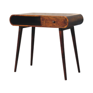 Chestnut London Open Console | Solid Mango Wood | Open Storage Design
