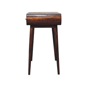 Chestnut London Open Console | Solid Mango Wood | Open Storage Design