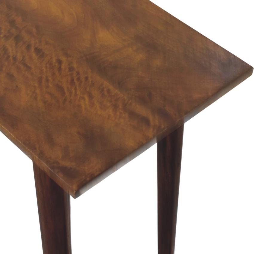 Chestnut Nordic Writing Desk | Compact Timber Desk | Home Office Style