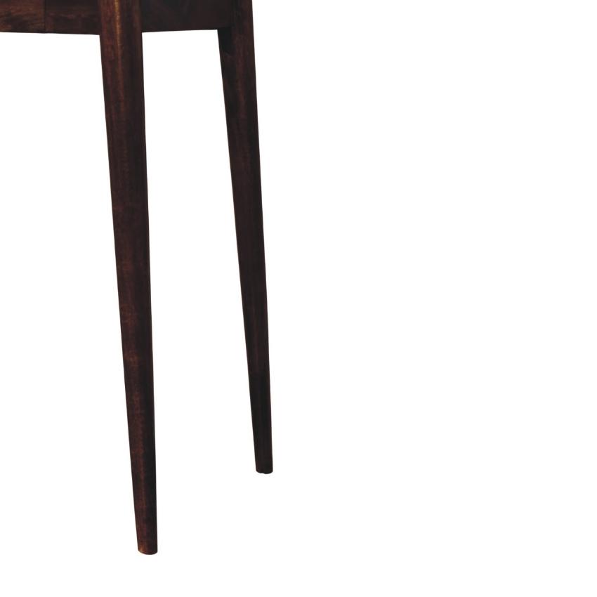 Chestnut Nordic Writing Desk | Compact Timber Desk | Home Office Style