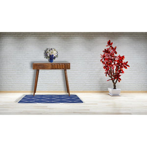 Chestnut Prism Console Table | Geometric Detail | Statement Hallway Furniture
