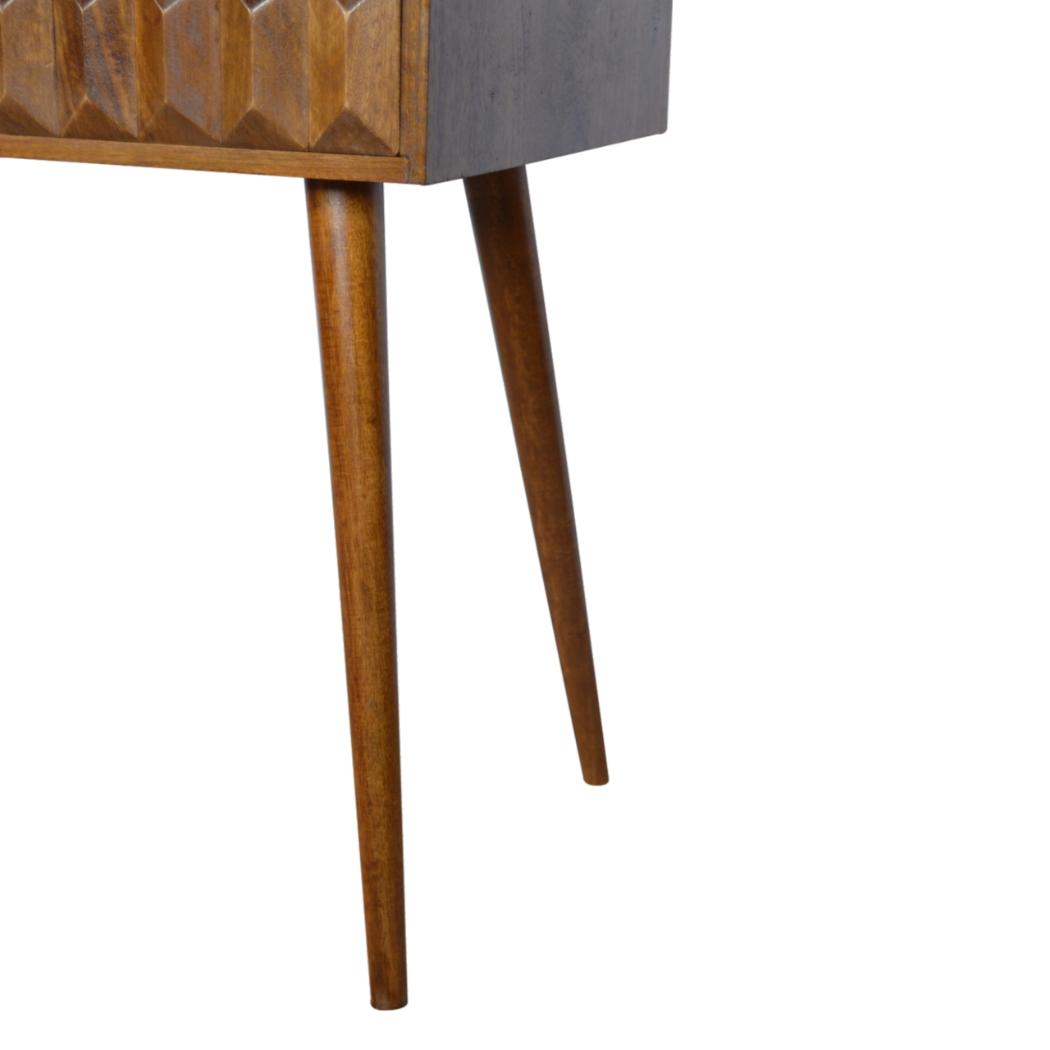 Chestnut Prism Writing Desk | Chestnut Finish | Home Office Desk