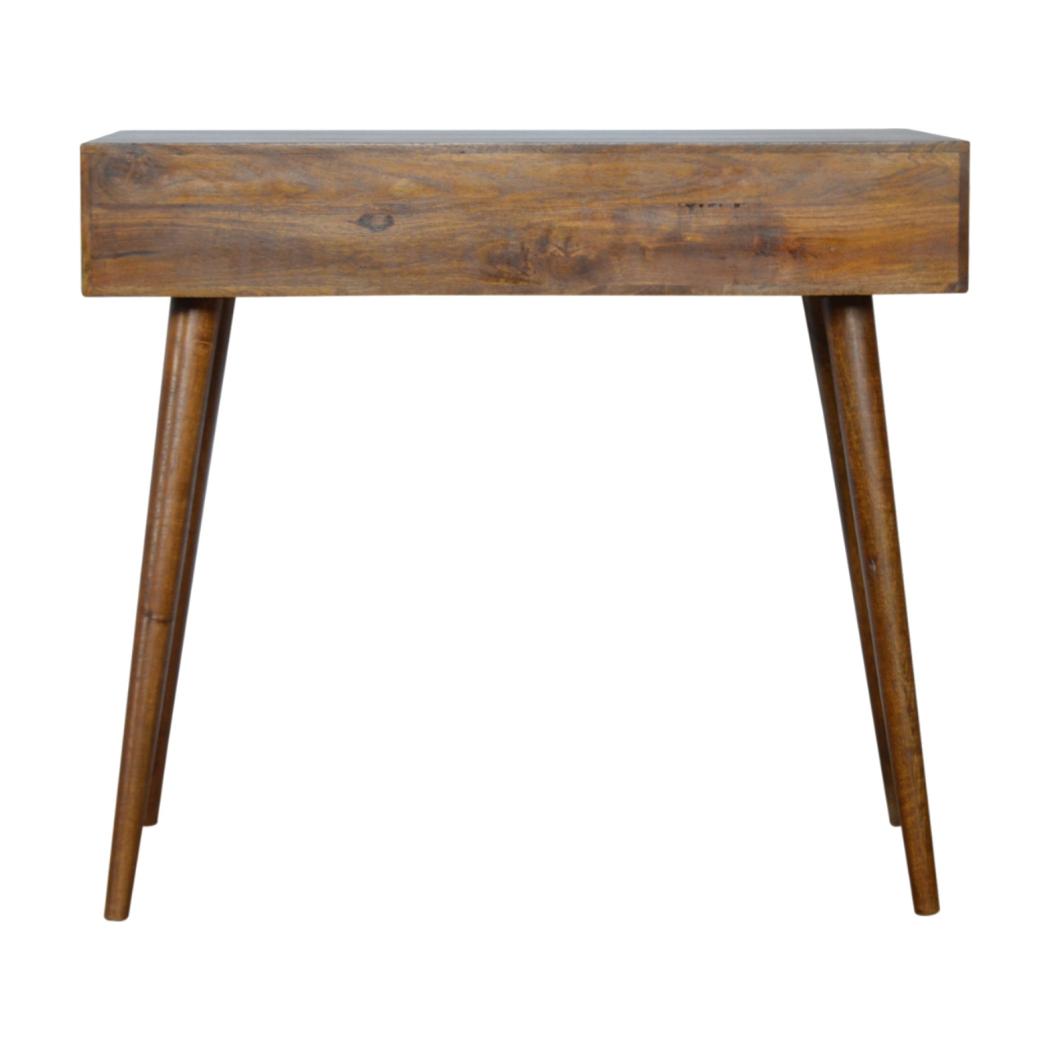 Chestnut Prism Writing Desk | Chestnut Finish | Home Office Desk