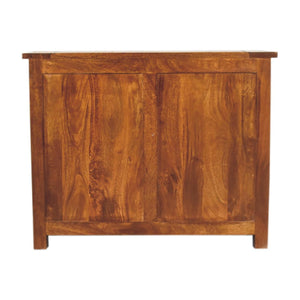 Chestnut Sideboard | 2 Drawer Storage | Dining & Living Room Cabinet