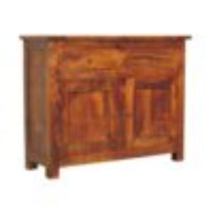 Chestnut Sideboard | 2 Drawer Storage | Dining & Living Room Cabinet