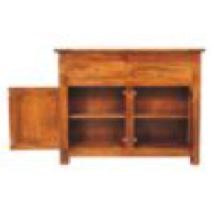 Chestnut Sideboard | 2 Drawer Storage | Dining & Living Room Cabinet