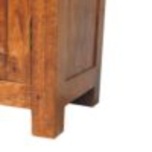 Chestnut Sideboard | 2 Drawer Storage | Dining & Living Room Cabinet