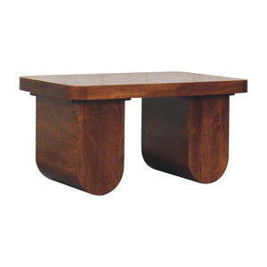 Chunky Chestnut Coffee Table | Solid Wood Living Room Centrepiece