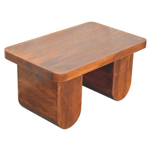 Chunky Chestnut Coffee Table | Solid Wood Living Room Centrepiece