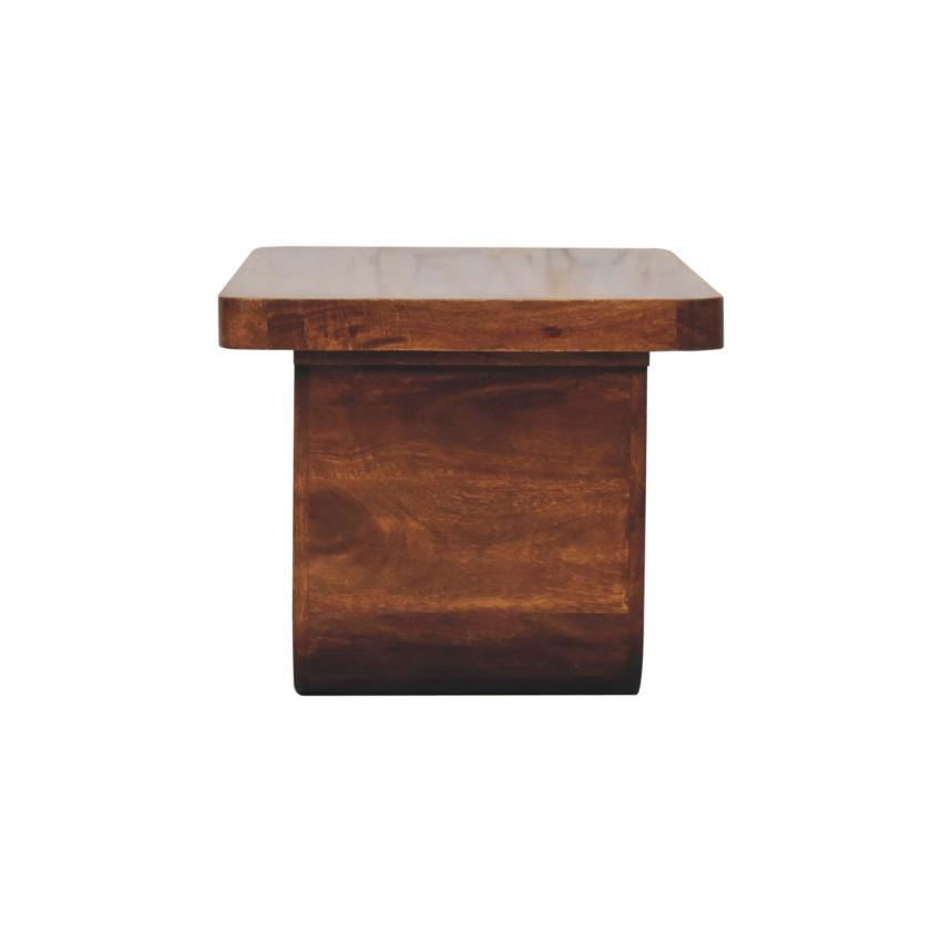 Chunky Chestnut Coffee Table | Solid Wood Living Room Centrepiece