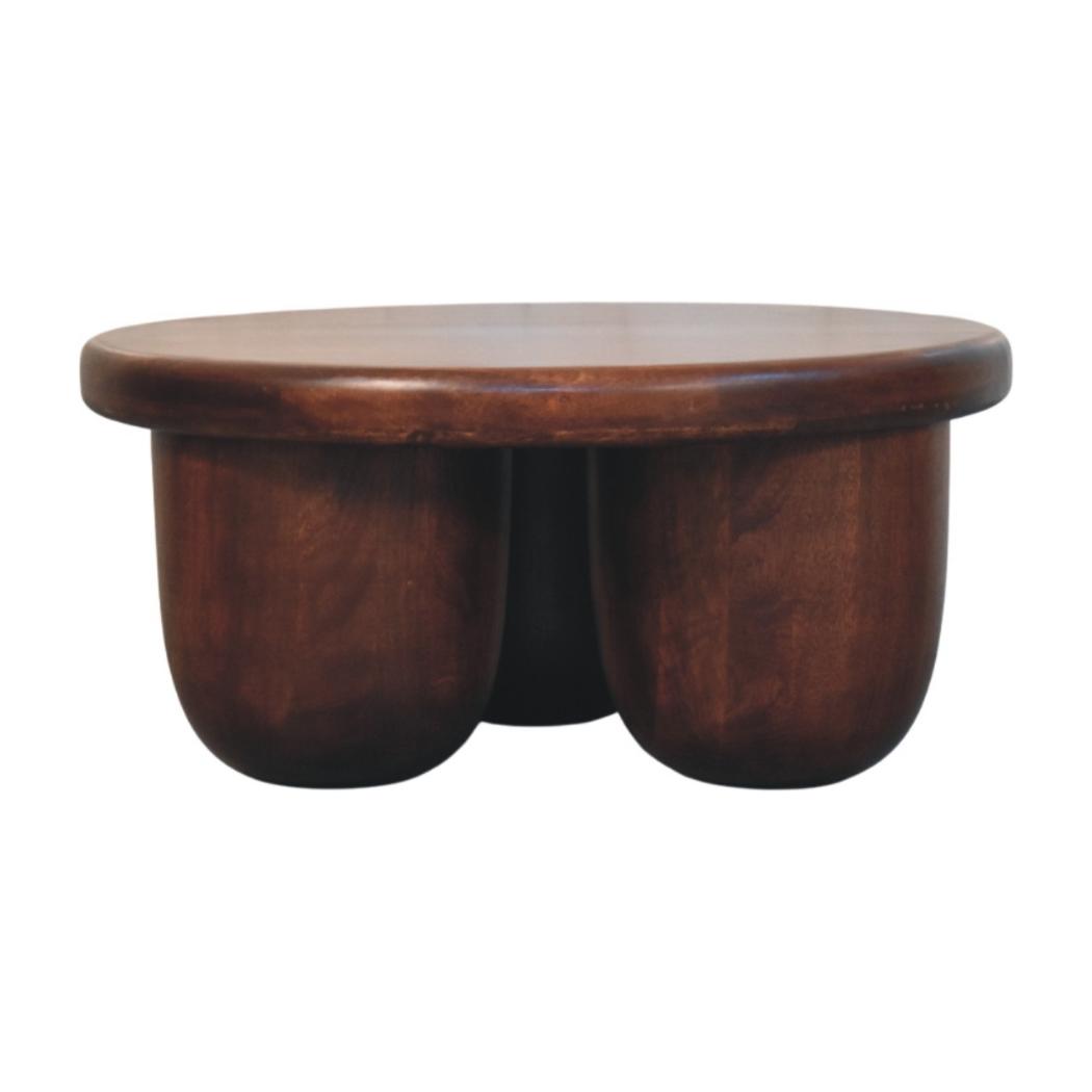 Clara Sculpted Coffee Table | Sculptural Form | Living Room Furniture