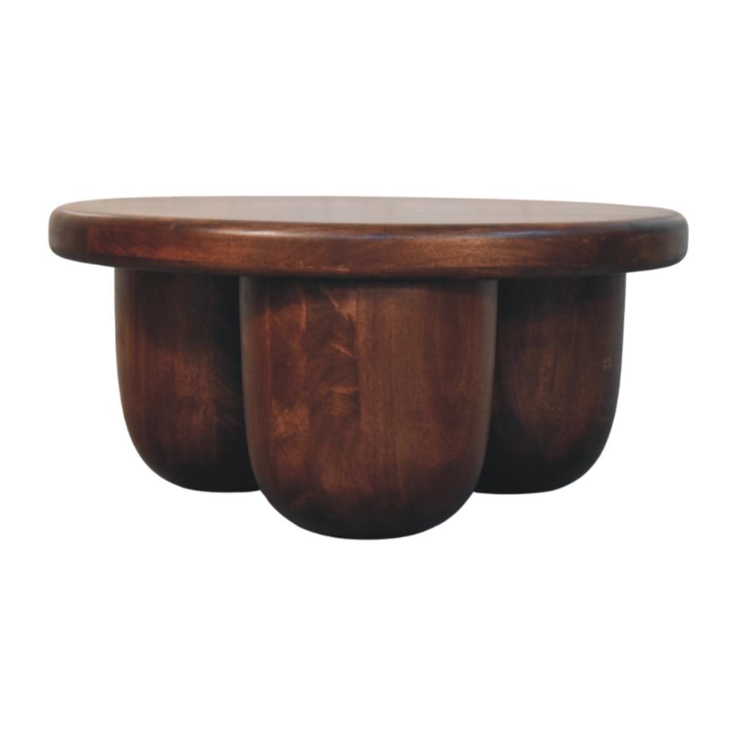 Clara Sculpted Coffee Table | Sculptural Form | Living Room Furniture