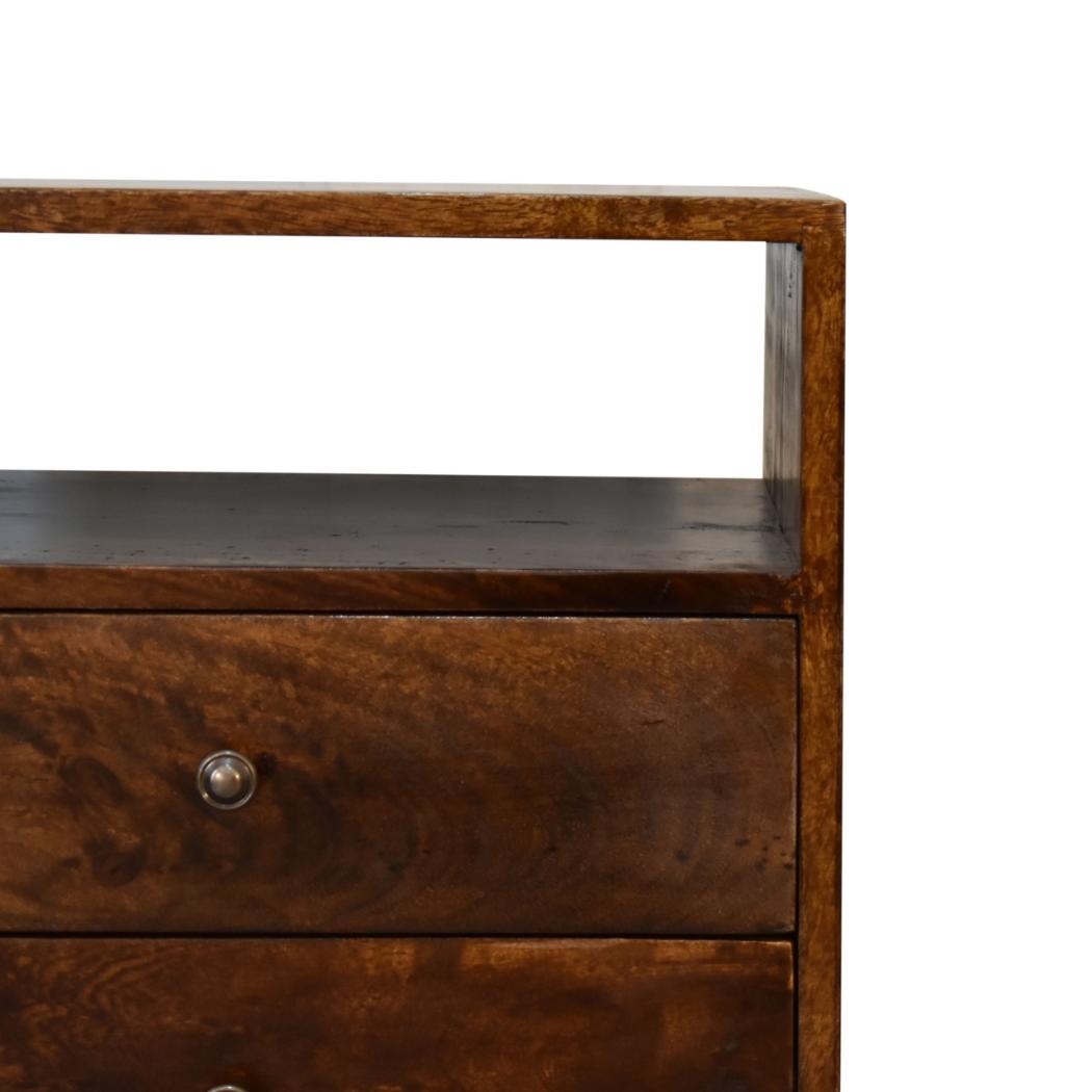 Classic Bedside Table | Chestnut Finish | Timeless Bedroom Storage