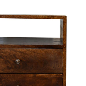 Classic Bedside Table | Chestnut Finish | Timeless Bedroom Storage