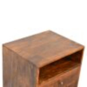Classic Bedside Table | Chestnut Finish | Timeless Bedroom Storage