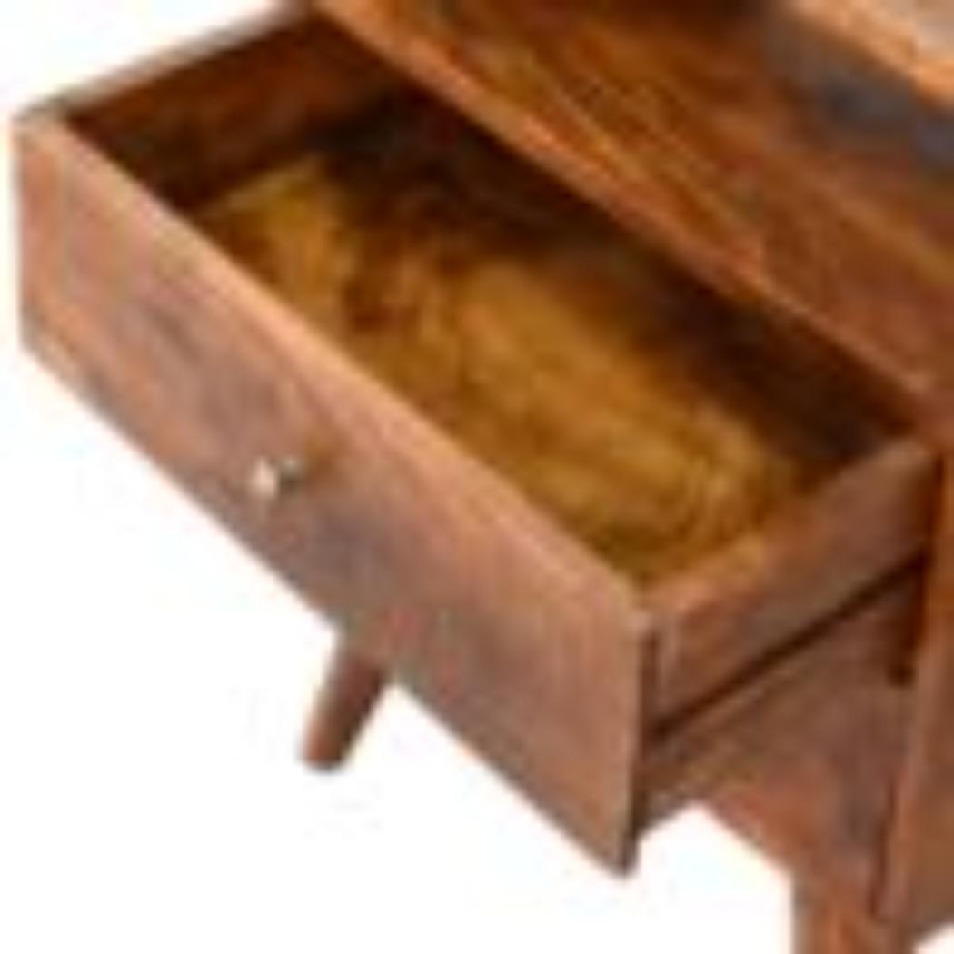 Classic Bedside Table | Chestnut Finish | Timeless Bedroom Storage