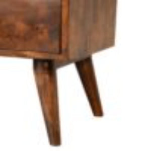 Classic Bedside Table | Chestnut Finish | Timeless Bedroom Storage