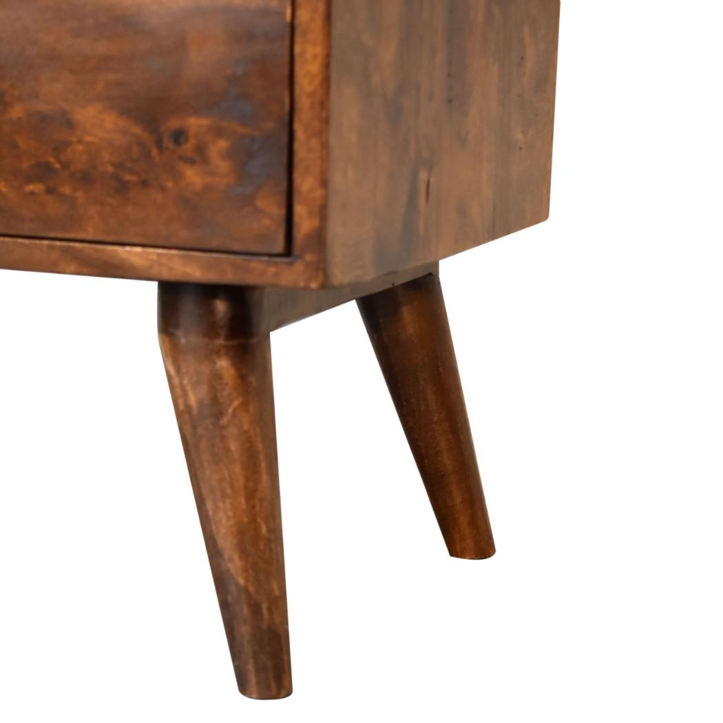 Classic Bedside Table | Chestnut Finish | Timeless Bedroom Storage