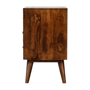 Classic Bedside Table | Chestnut Finish | Timeless Bedroom Storage