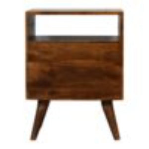 Classic Bedside Table | Chestnut Finish | Timeless Bedroom Storage