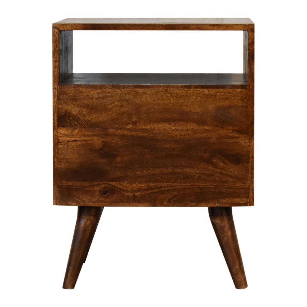 Classic Bedside Table | Chestnut Finish | Timeless Bedroom Storage