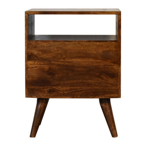 Classic Bedside Table | Chestnut Finish | Timeless Bedroom Storage