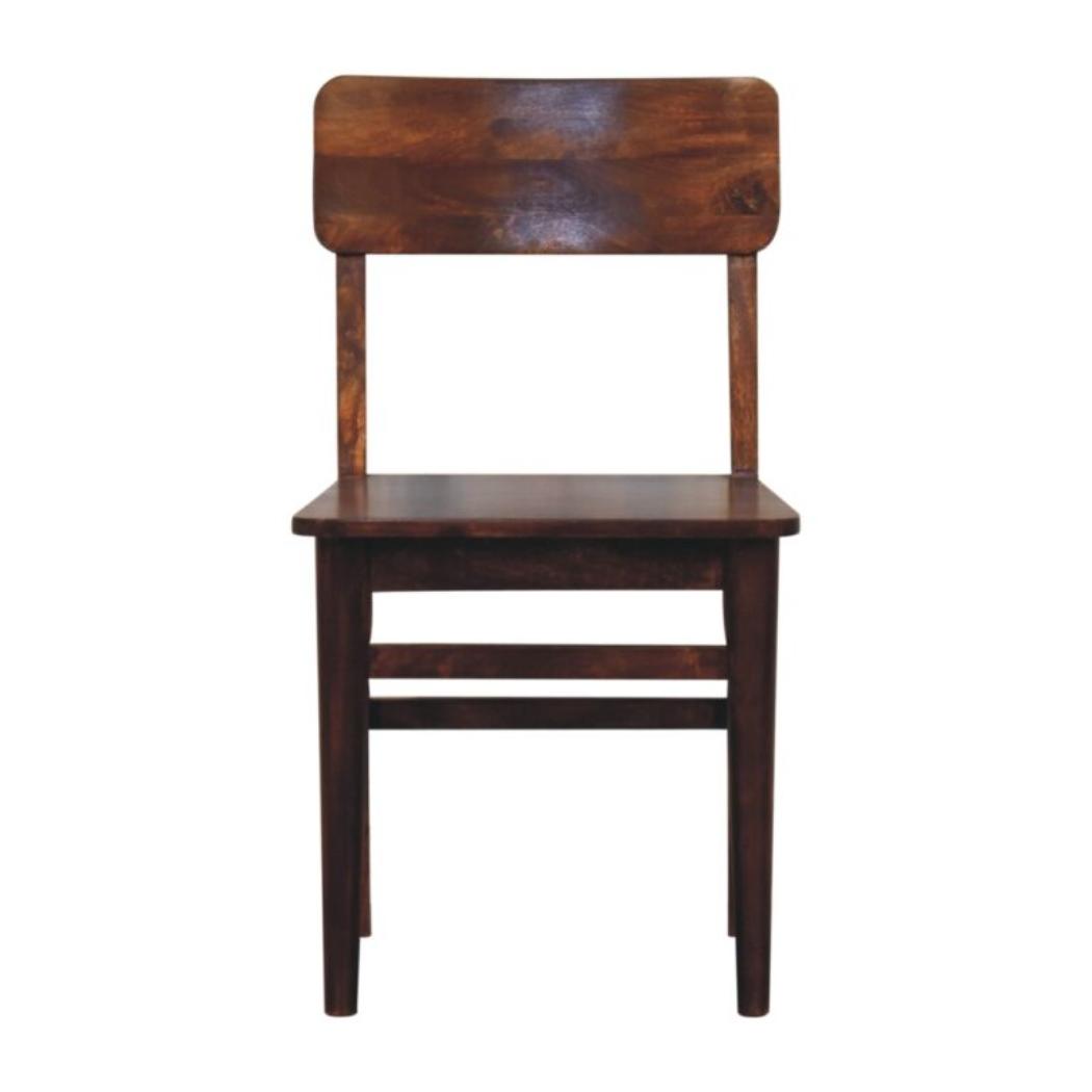Classic Dining Chair | Chestnut Finish | Timeless Timber Style