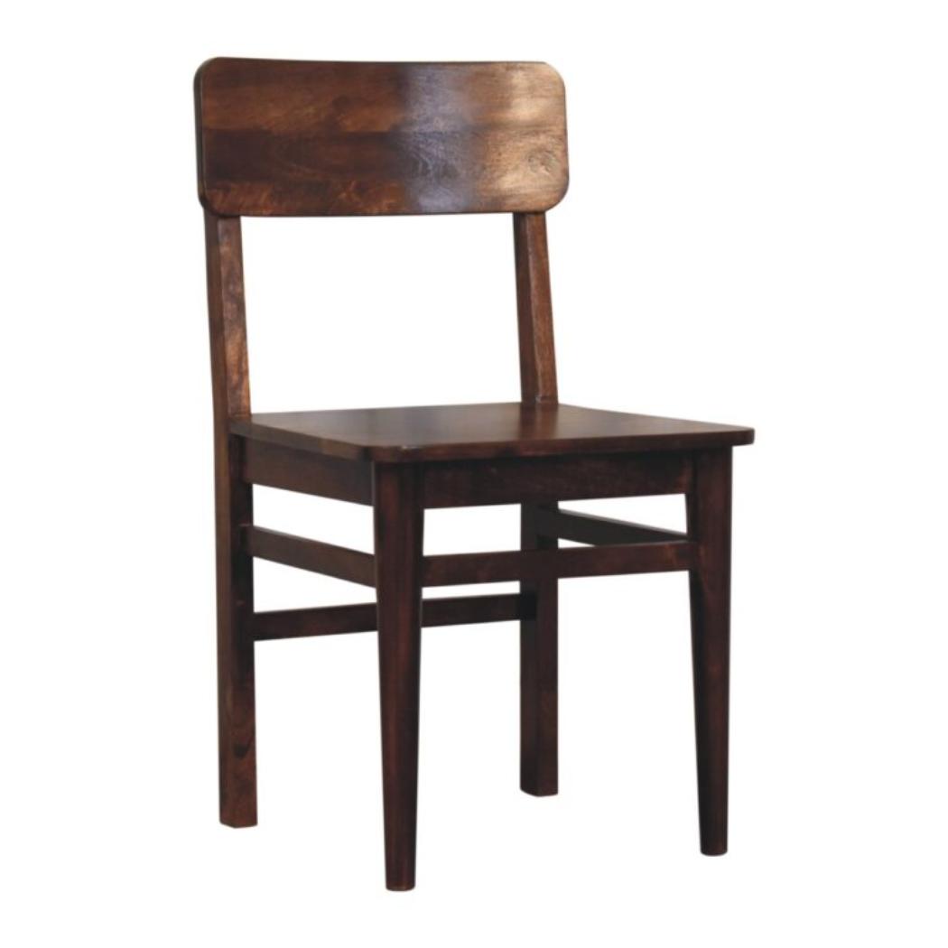 Classic Dining Chair | Chestnut Finish | Timeless Timber Style