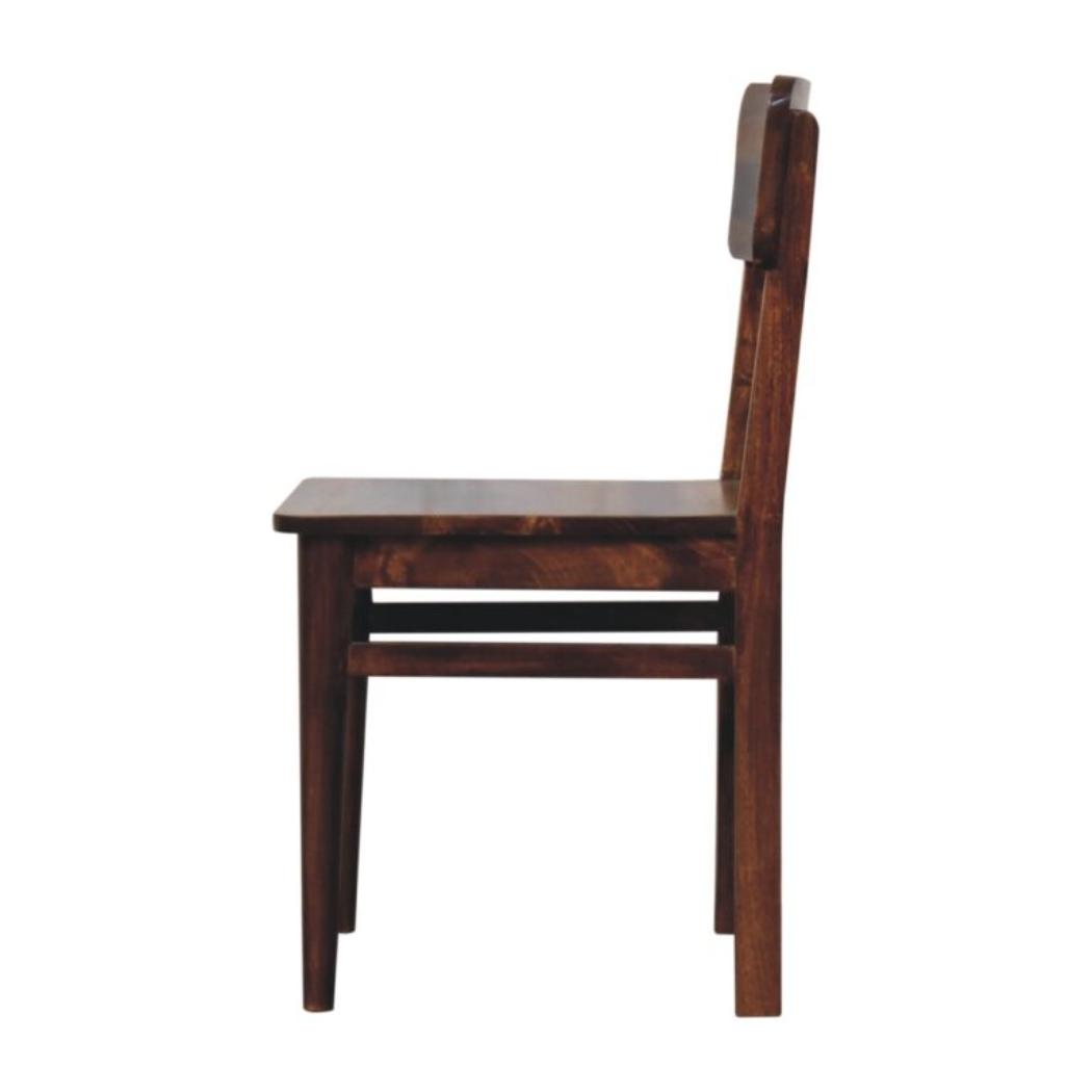 Classic Dining Chair | Chestnut Finish | Timeless Timber Style