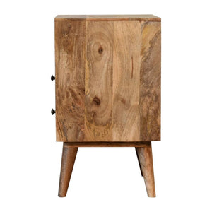 Classic Oak-Inspired Bedside Table | Natural Finish | Timeless Bedroom Storage