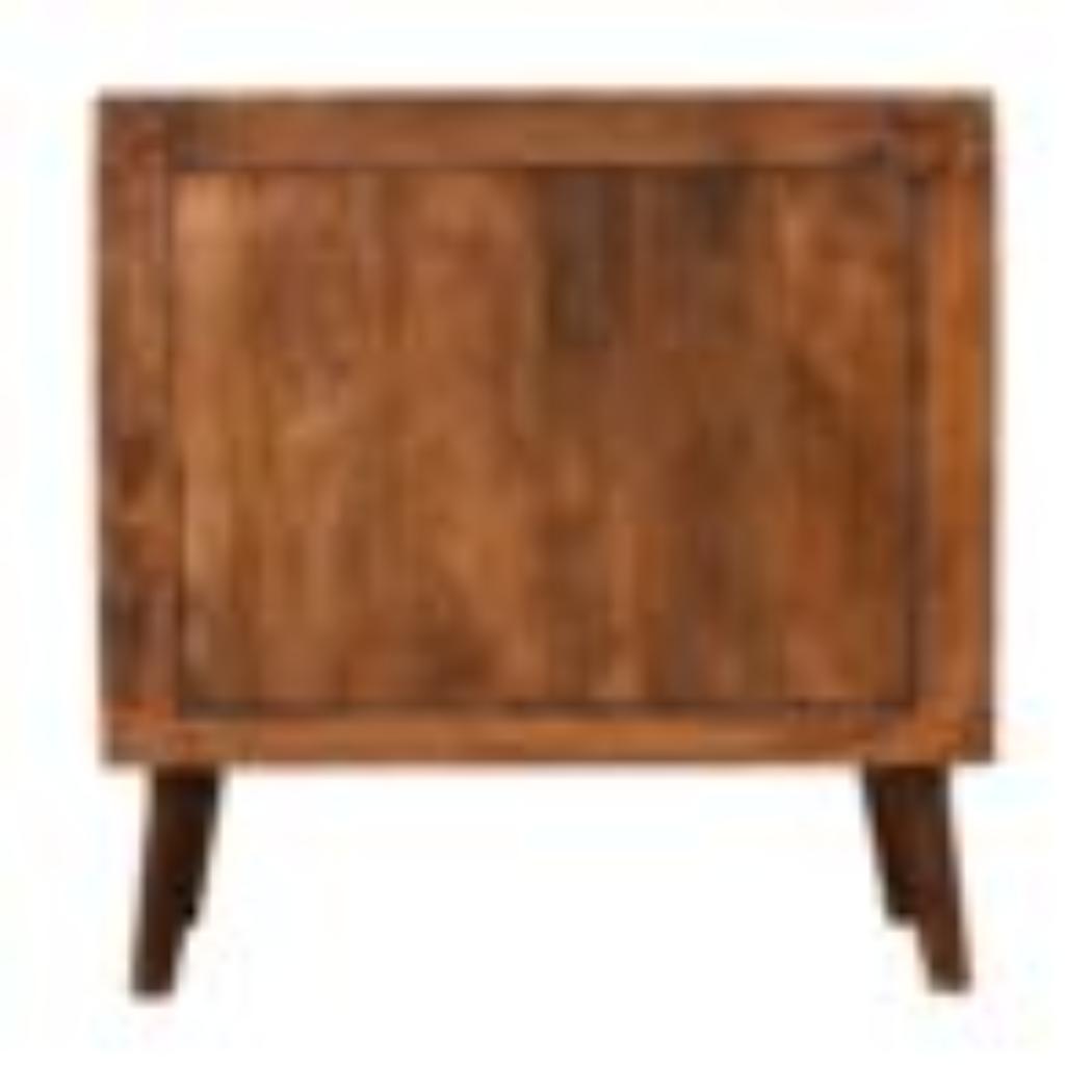 Close-Knit Chest of Drawers | Chestnut Finish | Textured Bedroom Storage