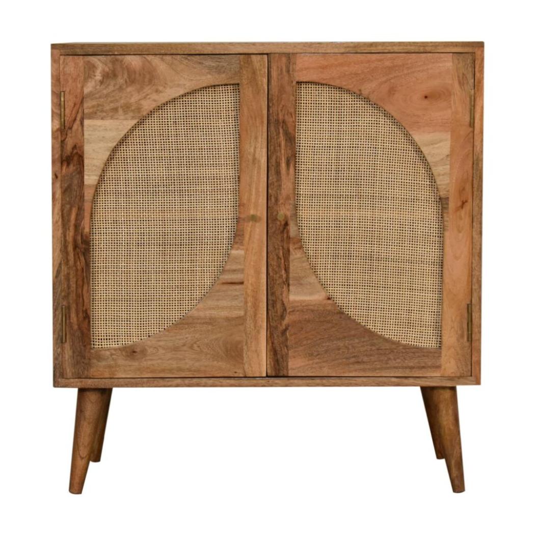 Close-Knit Leaf Cabinet | Botanical Pattern | Decorative Storage