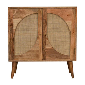 Close-Knit Leaf Cabinet | Botanical Pattern | Decorative Storage