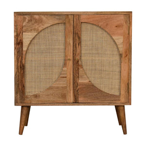 Close-Knit Leaf Cabinet | Botanical Pattern | Decorative Storage