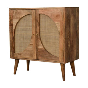 Close-Knit Leaf Cabinet | Botanical Pattern | Decorative Storage