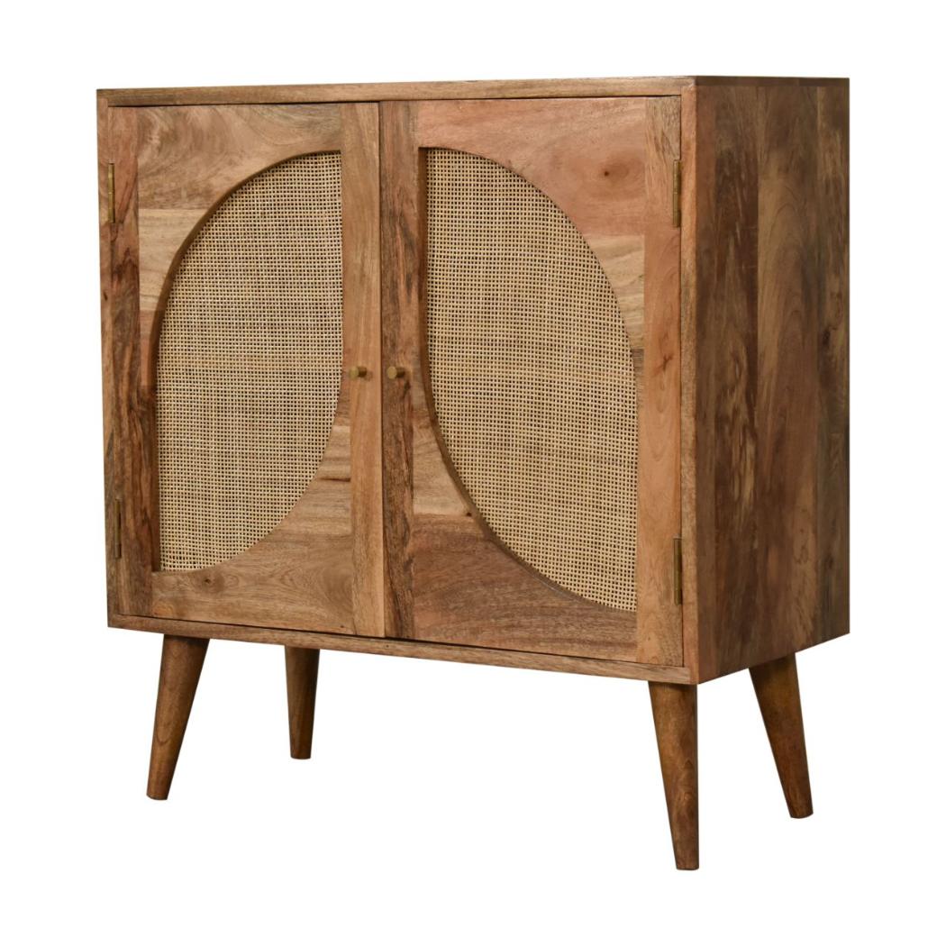 Close-Knit Leaf Cabinet | Botanical Pattern | Decorative Storage