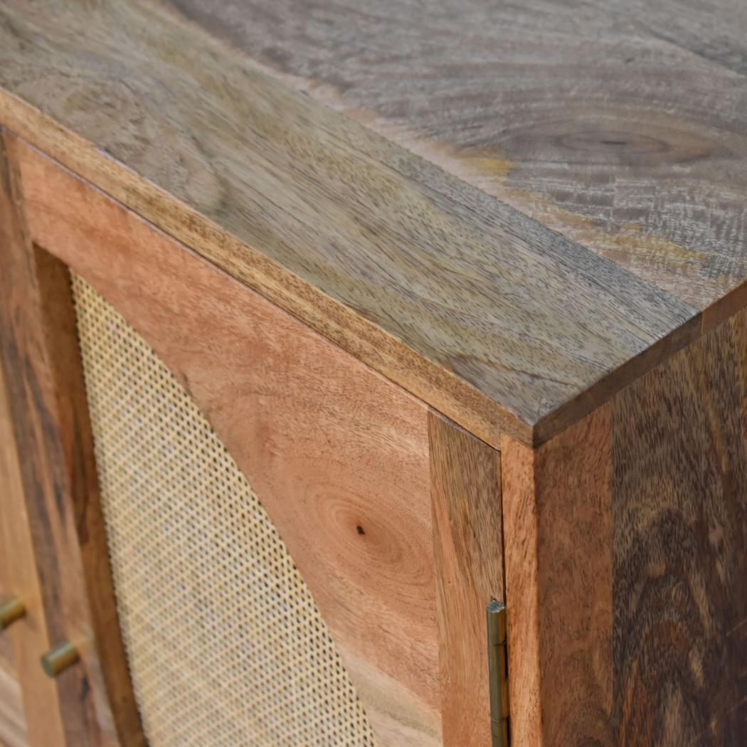 Close-Knit Leaf Cabinet | Botanical Pattern | Decorative Storage