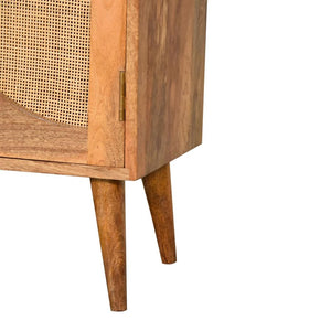 Close-Knit Leaf Cabinet | Botanical Pattern | Decorative Storage