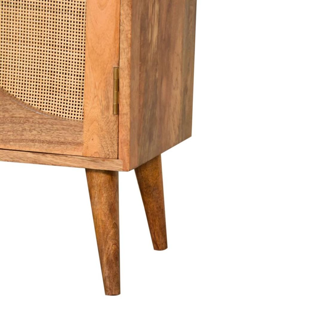 Close-Knit Leaf Cabinet | Botanical Pattern | Decorative Storage