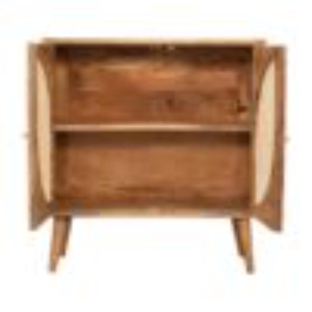 Close-Knit Leaf Cabinet | Botanical Pattern | Decorative Storage