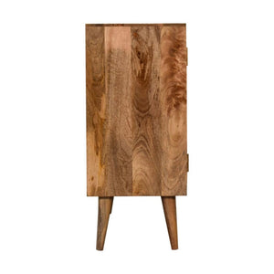Close-Knit Leaf Cabinet | Botanical Pattern | Decorative Storage