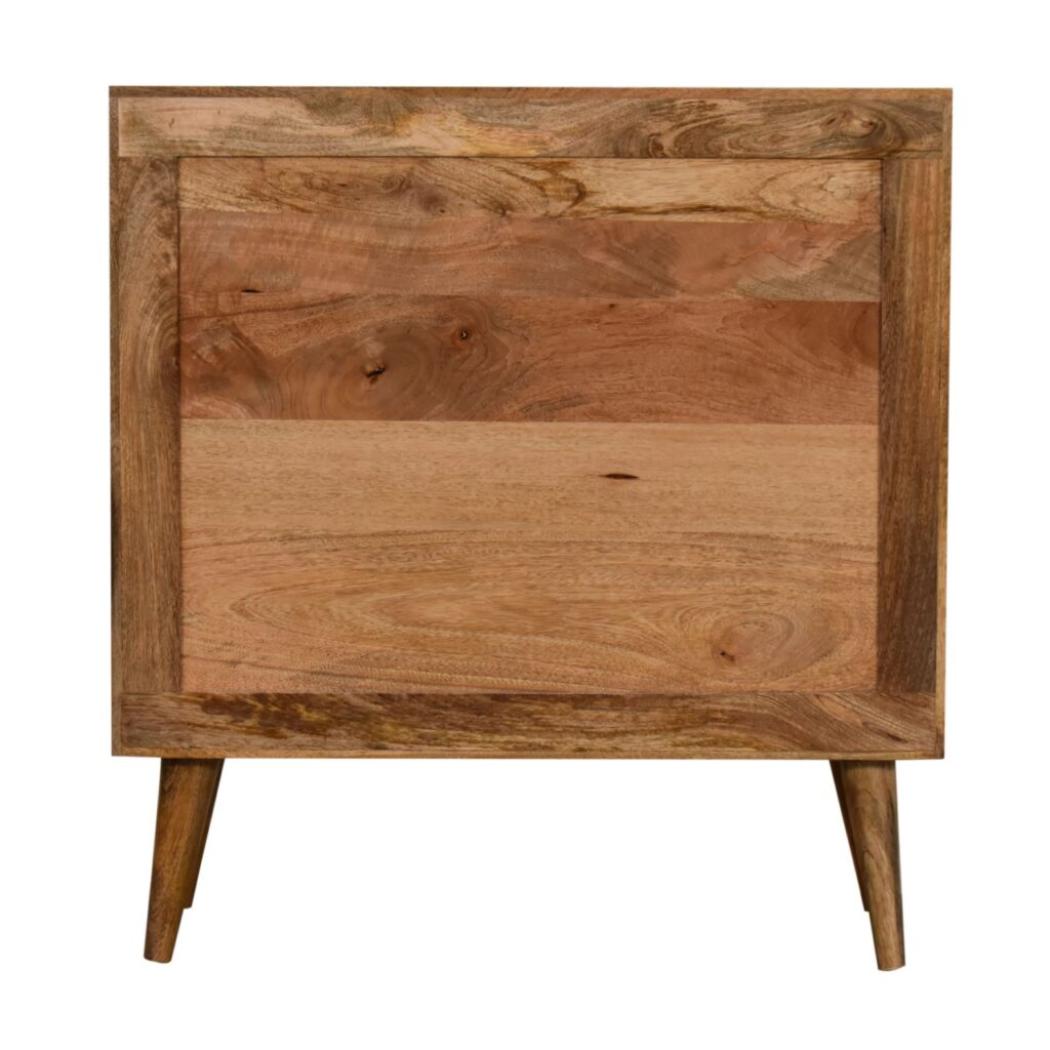 Close-Knit Leaf Cabinet | Botanical Pattern | Decorative Storage