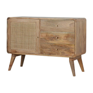 Close-Knit Sideboard | Textured Front | Contemporary Storage Cabinet
