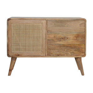 Close-Knit Sideboard | Textured Front | Contemporary Storage Cabinet