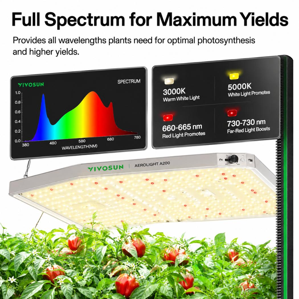 Compact Smart Grow Tent Starter Kit | 2.3x2.3 ft | 150W Full Spectrum LED