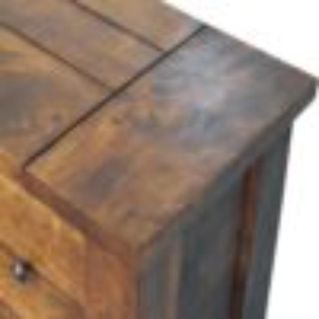 Console Table | Chestnut Finish | 4 Drawer Storage