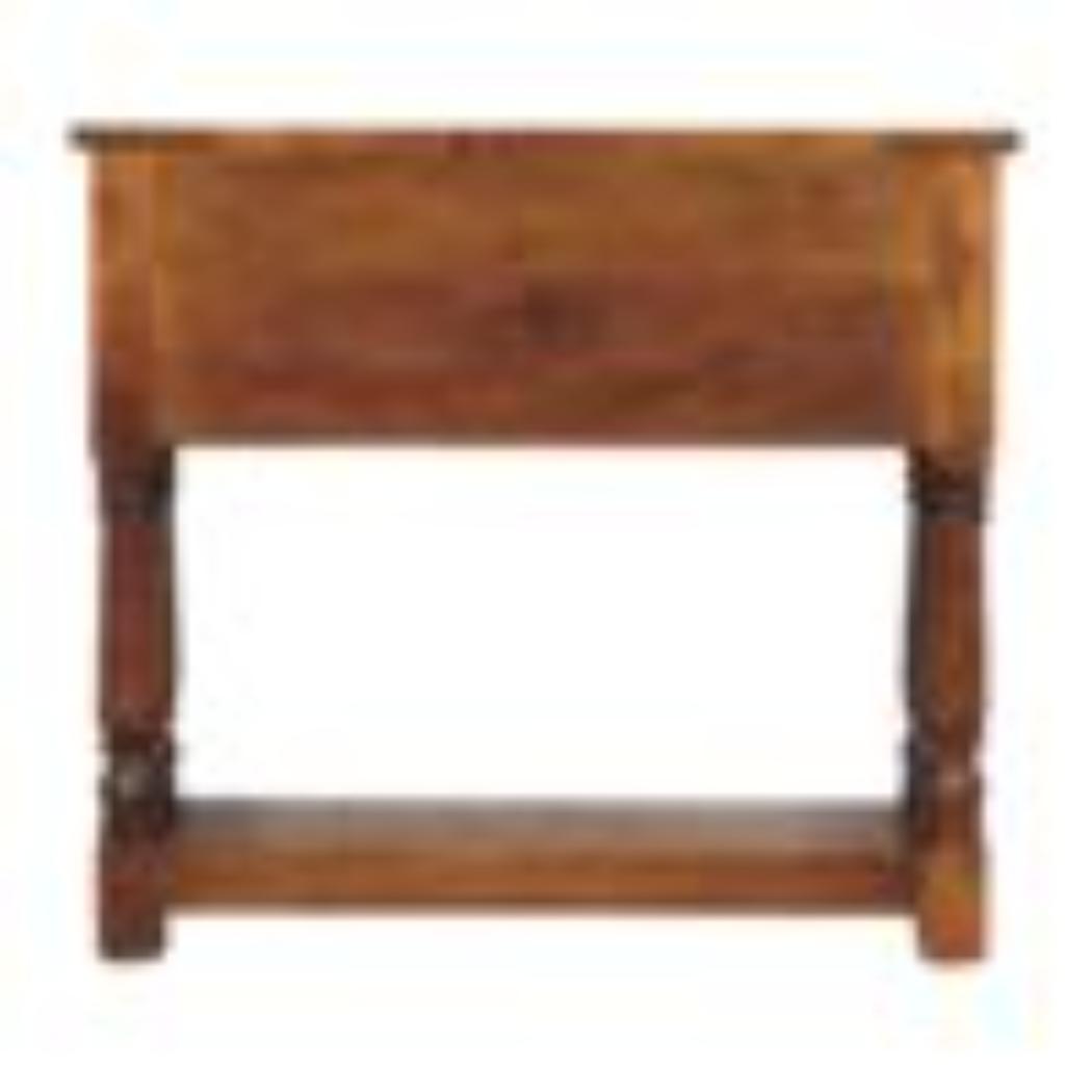 Console Table | Chestnut Finish | 4 Drawer Storage