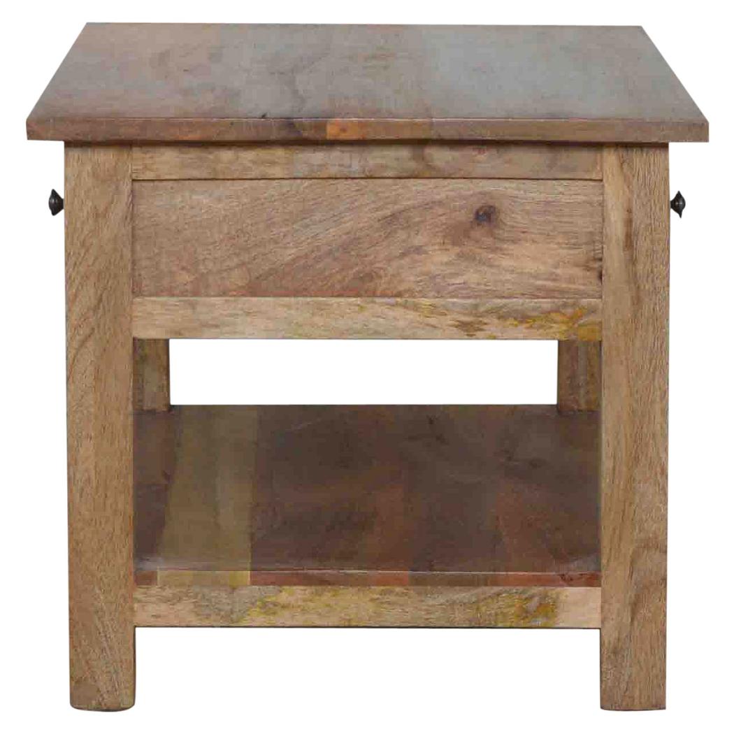 Country Coffee Table | 4 Drawer Storage | Rustic Living Room Table