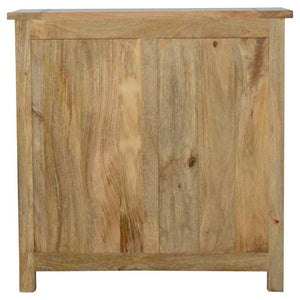 Country Low Bookcase | Open Shelf Storage | Rustic Living Room Display