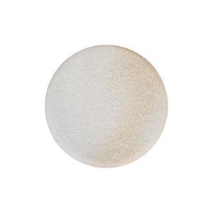 Cream Boucle Petite Footstool | Cream Bouclé Upholstery | Compact Design